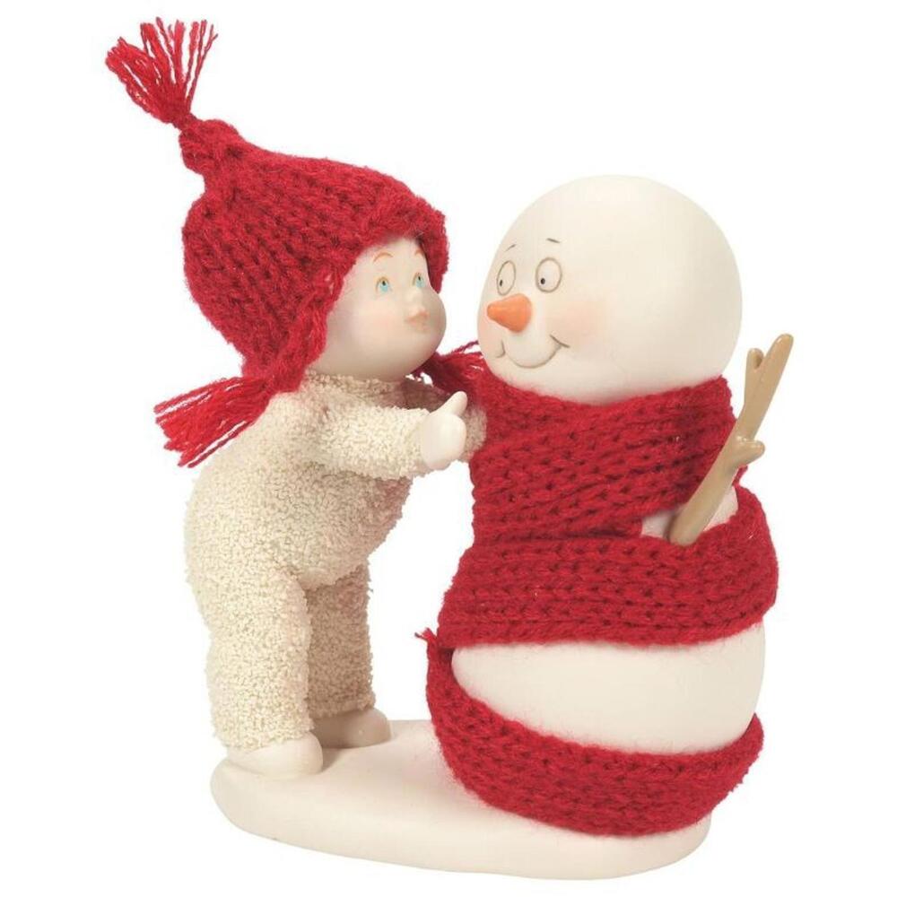 Department 56 Snowbabies Christmas Memories Wrapped in Warmth Figurine, NIB NEW